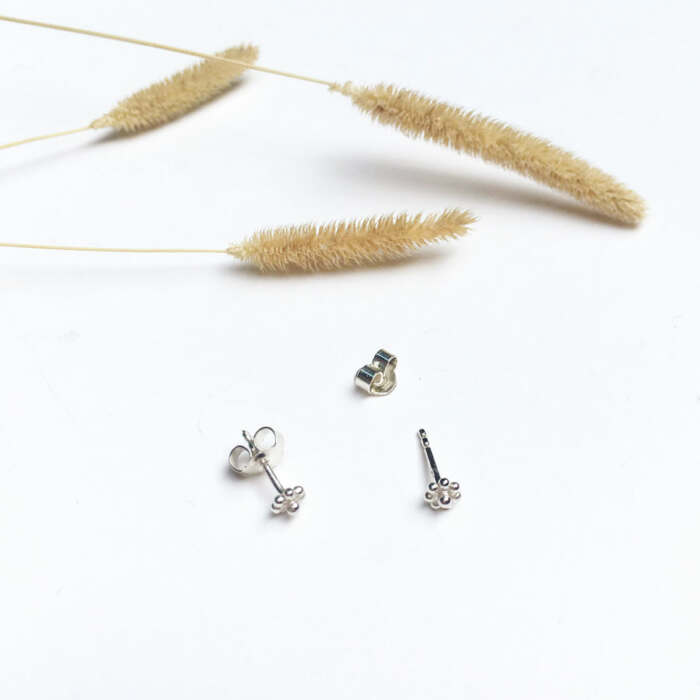 Puces d'oreilles LENA en argent